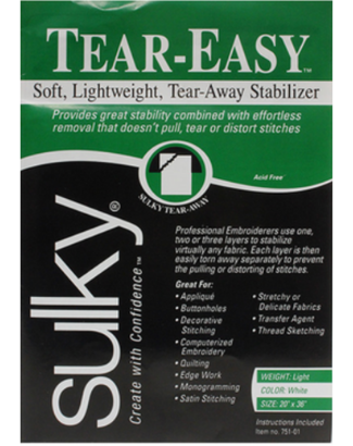 Sulky-Tear Easy Stabilizer