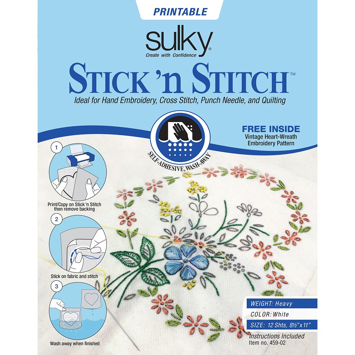 Sulky Stick `n Stitch Printable